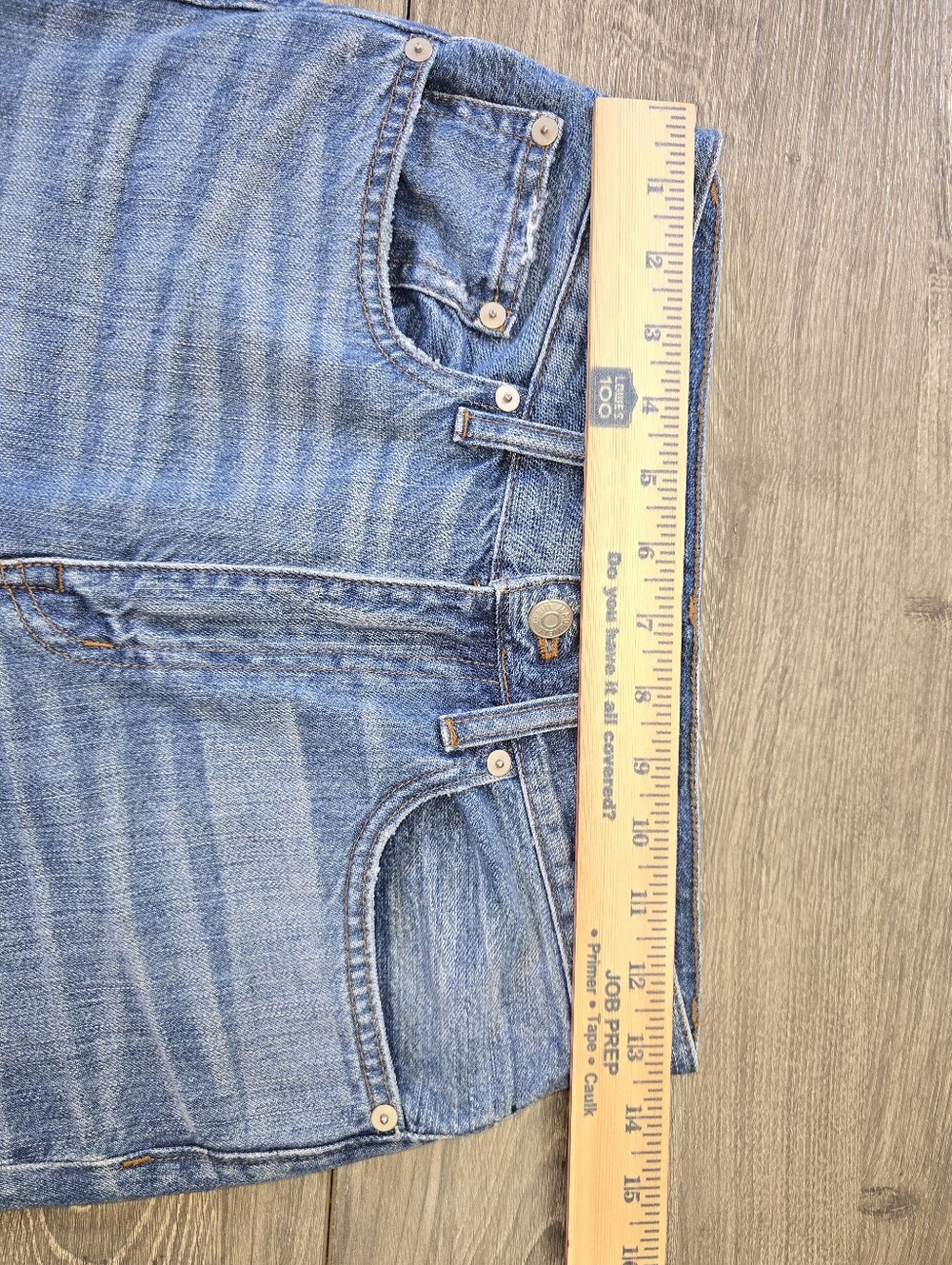 Madewell rigid skinny Distressed cotton jeans size 26 Napa wash - Picture 9 of 11